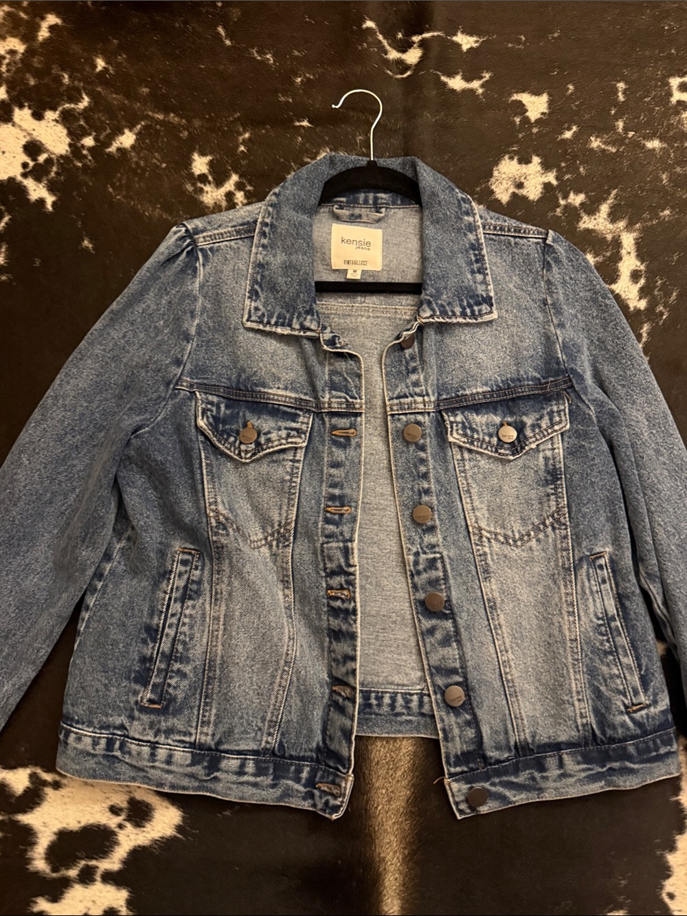 Kensie jeans vintage luxe Jean jacket size medium women’s